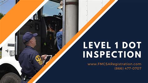 dot level one inspection.